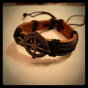 Leather bracelet